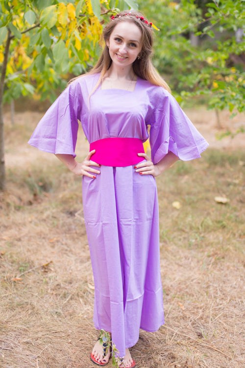 Lilac Beauty, Belt and Beyond Style Caftan in Plain and Simple