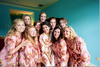Pink Bridesmaids Robes