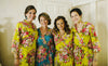 Yellow Bridesmaids Robes