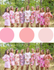 Assorted Pink Bridesmaids Robes|Assorted Pink Bridesmaids Robes|Assorted Pink Bridesmaids Robes