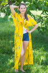 Yellow Beach Days Style Caftan in Sunflower Sweet