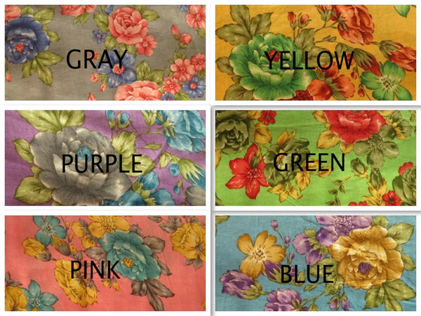 Floral Front Buttoned Muumuu