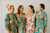 Teal Bridesmaids Robes