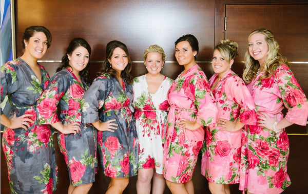 Mix Matched Bridesmaids Robes