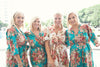Teal Bridesmaids Robes