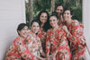 Red Bridesmaids Robes