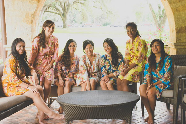 Mix Matched Bridesmaids Robes