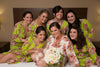 Green Bridesmaids Robes
