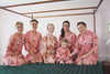 Coral Bridesmaids Robes