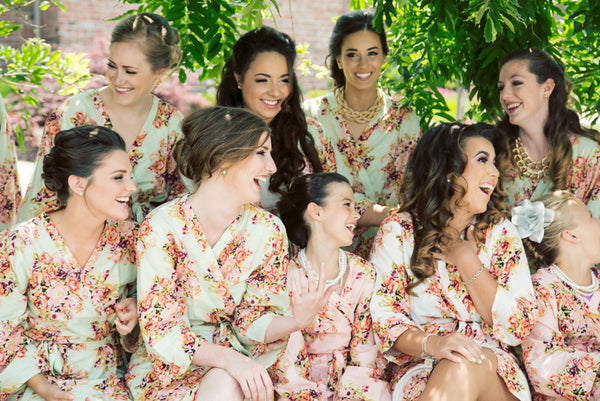 Mint Bridesmaids Robes