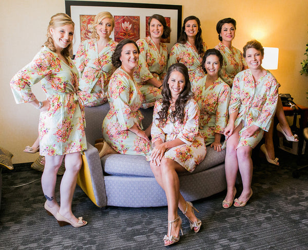 Mint Bridesmaids Robes