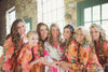 Coral Bridesmaids Robes