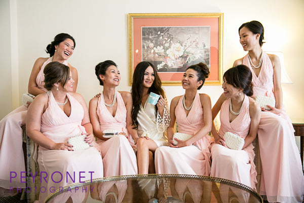 Winter White Satin Robe with Brasso Sleeves