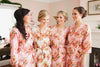 Pink Bridesmaids Robes