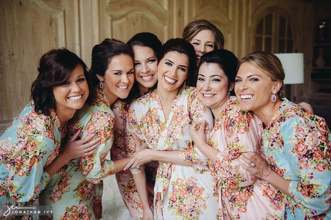 Mix Matched Bridesmaids Robes
