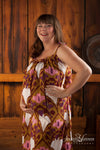 Aztec Maternity Maxi Pillowcase Dress Summer Dress