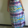 Multicolored Aztec Wrap Around Skirt