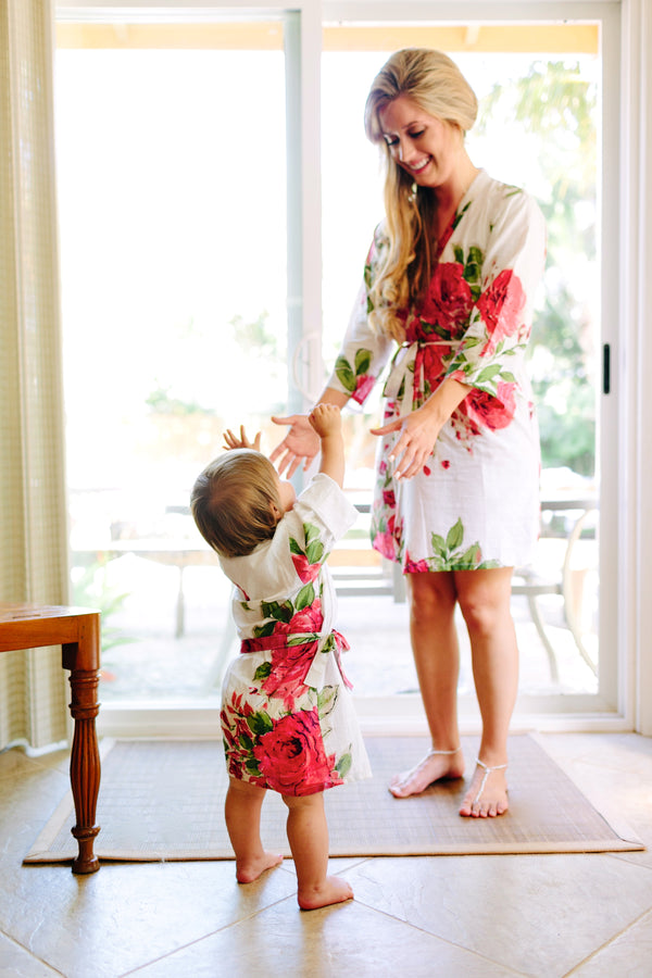 Baby Mommy Matching Robe Kimono Robes Laughing Cherries