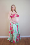 Floral Maternity Skirt