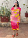 Carefree "My Mojo" Lounge Dress | Soft Jersey Knit Organic Cotton | Oversized House Dress