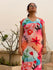 Flower Canyon "My Mojo" Lounge Dress | Soft Jersey Knit Organic Cotton | Oversized House Dress