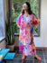 Plum Happy Place "Timeless" Style Kaftan | Soft Jersey Knit Organic Cotton | Perfect Loungewear House Dress