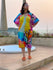 Bold and Beautiful "Timeless" Style Caftan | Soft Jersey Knit Organic Cotton | Perfect Loungewear House Dress