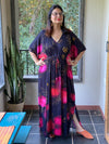 Garden of Love "Timeless" Style Kaftan | Soft Jersey Knit Organic Cotton | Perfect Loungewear House Dress