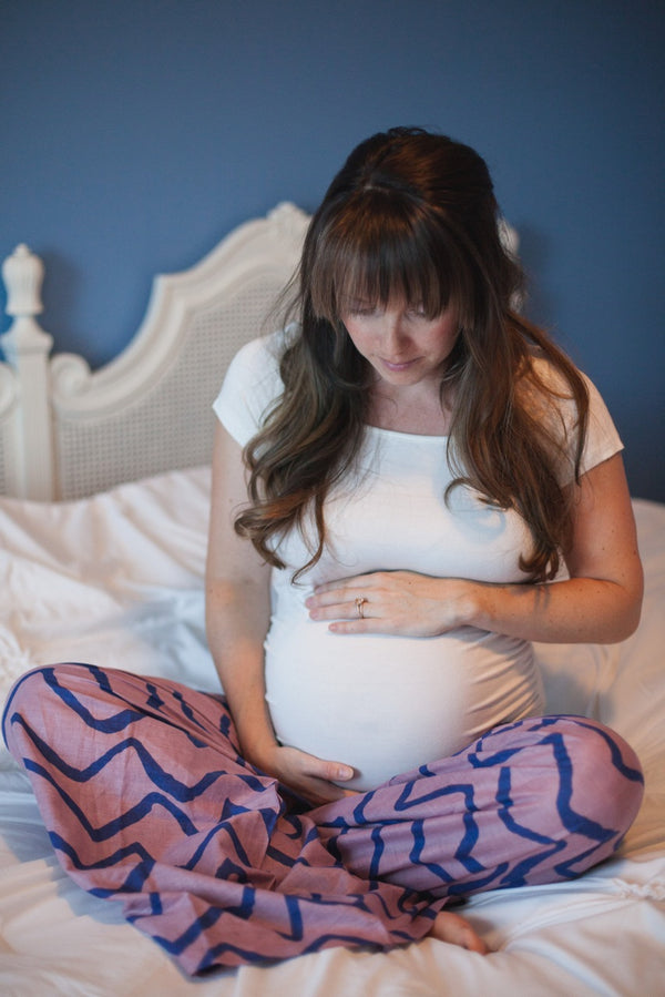 Chevron Maternity Pyjama