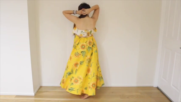 Sunflower Maternity Skirt