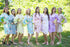 Mismatched Falling Daisies Patterned Bridesmaids Robes in Soft Tones|Mismatched Falling Daisies Patterned Bridesmaids Robes in Soft Tones|Mismatched Falling Daisies Patterned Bridesmaids Robes in Soft Tones|Falling Daisies