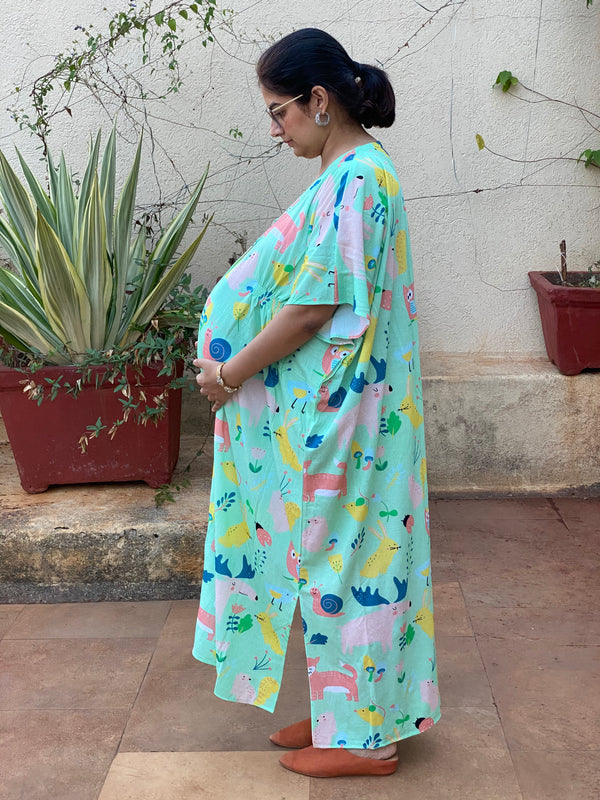 My Baby Zoo in Mint Maternity 