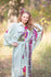 Mint Oriental Delight Style Caftan in Big Butterfly Pattern|Mint Oriental Delight Style Caftan in Big Butterfly Pattern|Big Butterfly