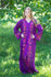 Purple The Glow-within Style Caftan in Big Butterfly Pattern|Purple The Glow-within Style Caftan in Big Butterfly Pattern|Big Butterfly