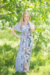 Gray Beach Days Style Caftan in Butterfly Baby