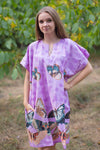 Lilac Sunshine Style Caftan in Butterfly Baby Pattern