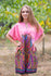 Pink Sunshine Style Caftan in Cheerful Paisleys Pattern|Pink Sunshine Style Caftan in Cheerful Paisleys Pattern|Cheerful Paisleys