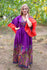 Purple Frill Lovers Style Caftan in Cheerful Paisleys Pattern|Purple Frill Lovers Style Caftan in Cheerful Paisleys Pattern|Cheerful Paisleys