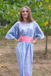 Gray Beauty, Belt and Beyond Style Caftan in Cherry Blossoms