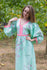 Mint My Peasant Dress Style Caftan in Cherry Blossoms Pattern|Mint My Peasant Dress Style Caftan in Cherry Blossoms Pattern|Cherry Blossoms