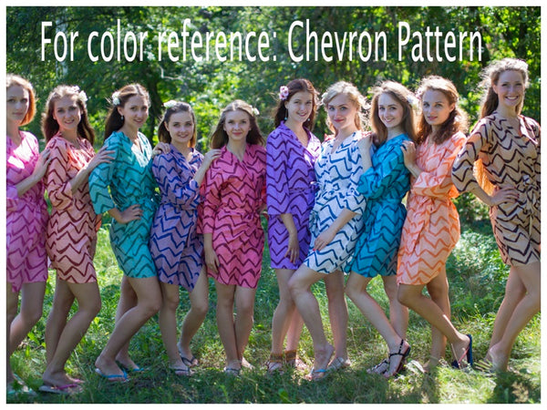 Lilac Fire Maiden Style Caftan in Chevron Pattern