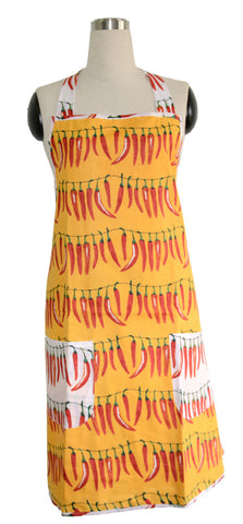 Yellow Chillies Full Apron