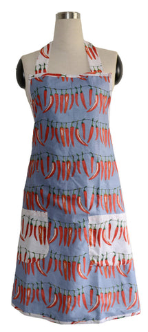 Gray Chillies Full Apron
