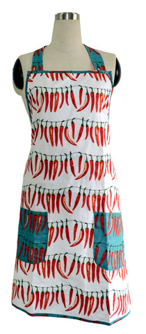 White Chillies Full Apron