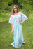 Mint Unfurl Style Caftan in Falling Daisies Pattern|Mint Unfurl Style Caftan in Falling Daisies Pattern|Falling Daisies