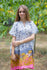 Gray Sunshine Style Caftan in Falling Leaves Pattern|Gray Sunshine Style Caftan in Falling Leaves Pattern|Falling Leaves