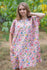 Pink Sunshine Style Caftan in Happy Flowers Pattern|Pink Sunshine Style Caftan in Happy Flowers Pattern|Happy Flowers