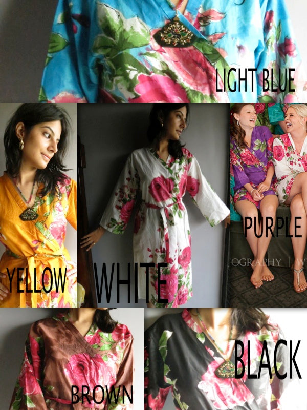 Mix Matched Bridesmaids Robes