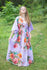Lilac I Wanna Fly Style Caftan in Large Floral Blossom Pattern|Large Floral Blossom|Lilac I Wanna Fly Style Caftan in Large Floral Blossom Pattern