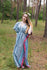 Gray Timeless Style Caftan in Multicolored Stripes Pattern|Gray Timeless Style Caftan in Multicolored Stripes Pattern|Multicolored Stripes